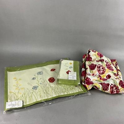 451 Set of New Couleur Nature Handmade French Placemats & Napkins