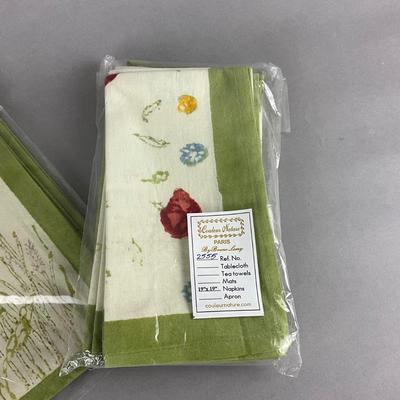 451 Set of New Couleur Nature Handmade French Placemats & Napkins