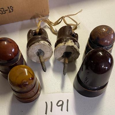 Vintage Ceramic Insulators