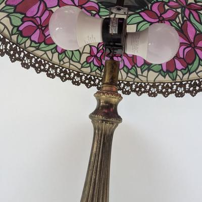 Tiffany Style Stained Glass Table Lamp