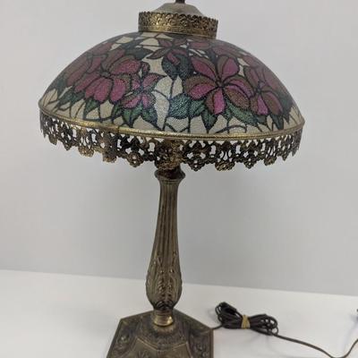 Tiffany Style Stained Glass Table Lamp
