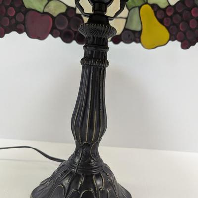 Tiffany Style Stained Glass Table Lamp