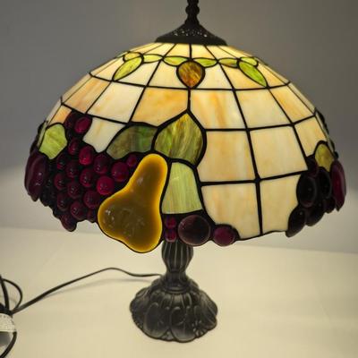 Tiffany Style Stained Glass Table Lamp