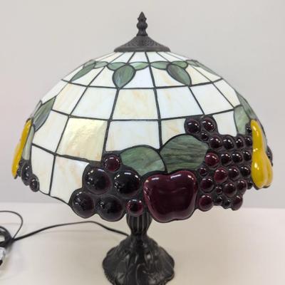 Tiffany Style Stained Glass Table Lamp