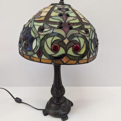 Tiffany Style Stained Glass Table Lamp