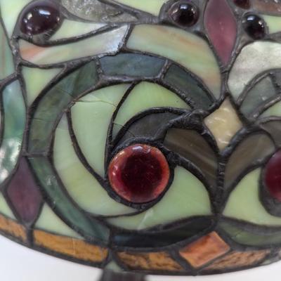 Tiffany Style Stained Glass Table Lamp