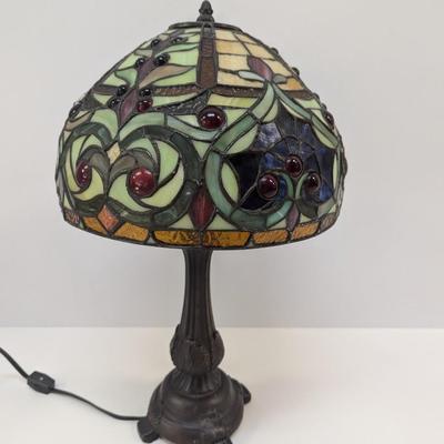 Tiffany Style Stained Glass Table Lamp