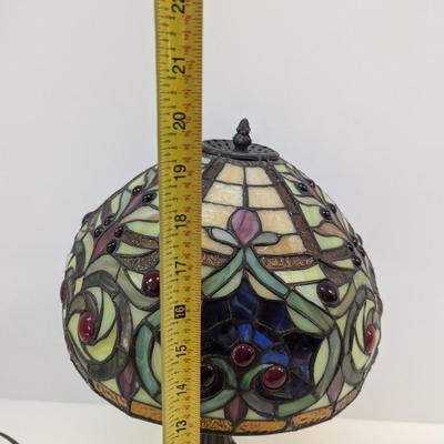 Tiffany Style Stained Glass Table Lamp