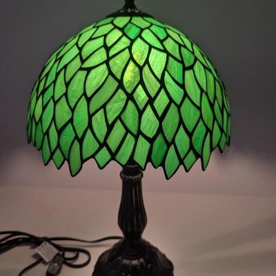 Tiffany Style Stained Glass Table Lamp