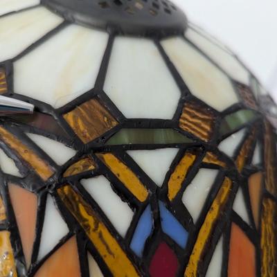 Tiffany Style Stained Glass Table Lamp