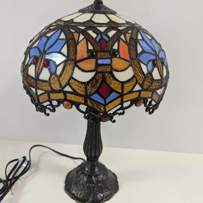 Tiffany Style Stained Glass Table Lamp