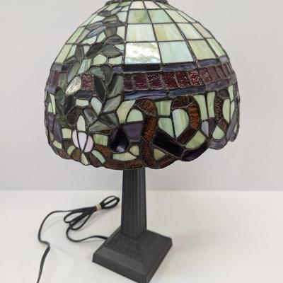 Tiffany Style Stained Glass Table Lamp