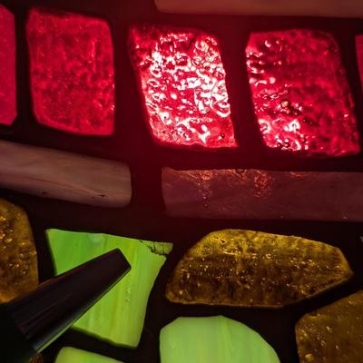 Tiffany Style Stained Glass Table Lamp