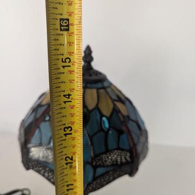 Tiffany Style Stained Glass Table Lamp