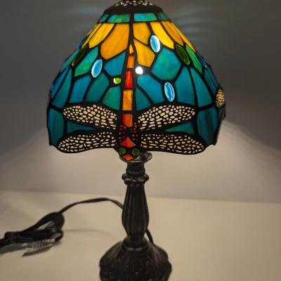 Tiffany Style Stained Glass Table Lamp