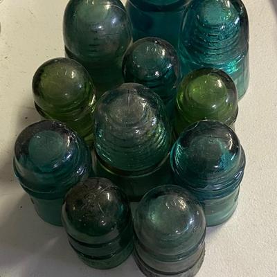 Vintage Glass Insulators