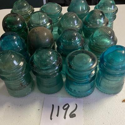 Vintage Glass Insulators