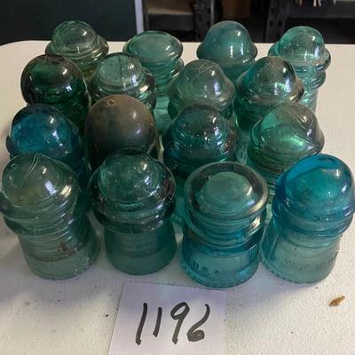 Vintage Glass Insulators