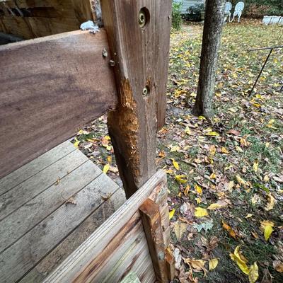 402 Wooden Potting Table
