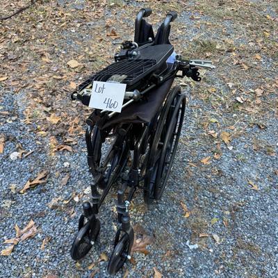 460 Medline “Guardian K3” Wheelchair-Black