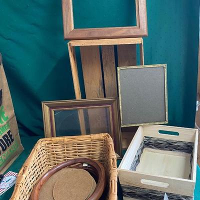 Baskets and Frames