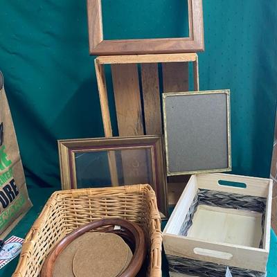 Baskets and Frames