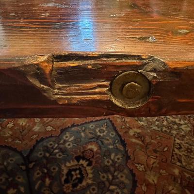472 Antique Ships Hatch Table