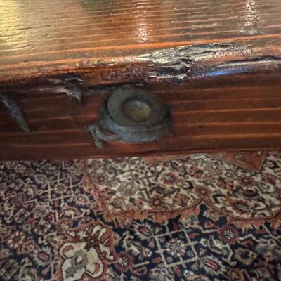 472 Antique Ships Hatch Table