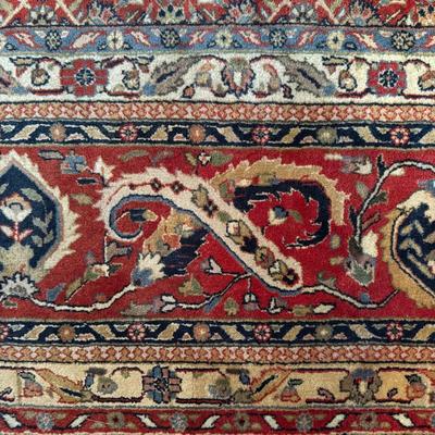 473 Large Vintage Persian Tabriz Hand knotted Rug 8'4" x 11'1"