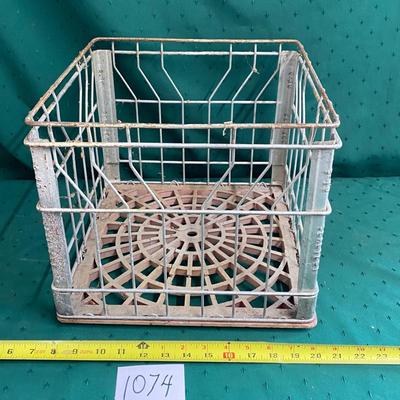 Metal Milk Crate