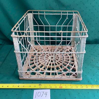 Metal Milk Crate
