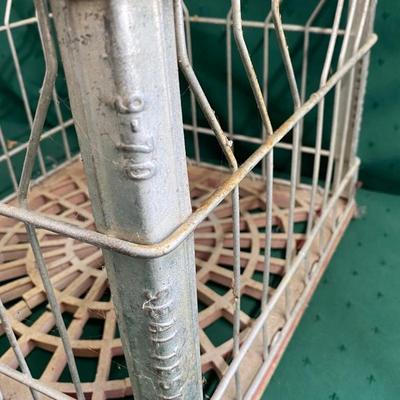 Metal Milk Crate