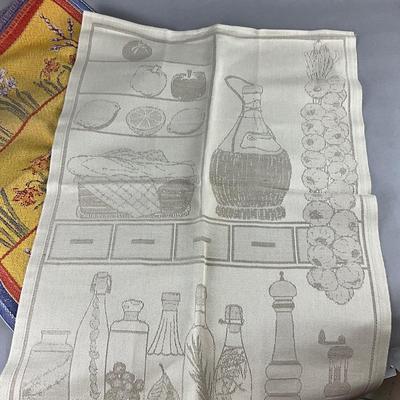 512 Large lot of EKLUND Linen Kitchen Towels