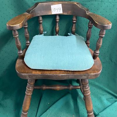 Heavy Wood Chair