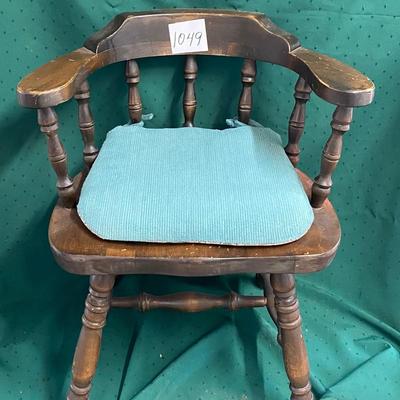 Heavy Wood Chair