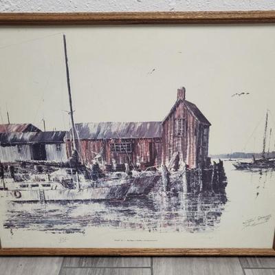 2 John Gromosiak prints, signed, dated, and numbered