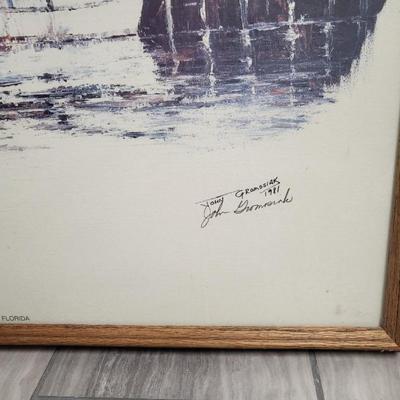 2 John Gromosiak prints, signed, dated, and numbered