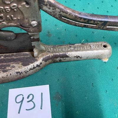 Antique Tobacco Cutter