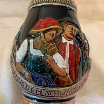Vintage Majolica German beer mug/stein