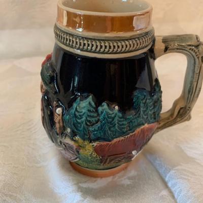 Vintage Majolica German beer mug/stein