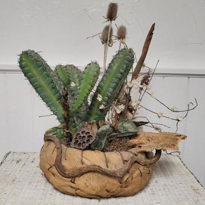 Tabletop Cactus (fake)