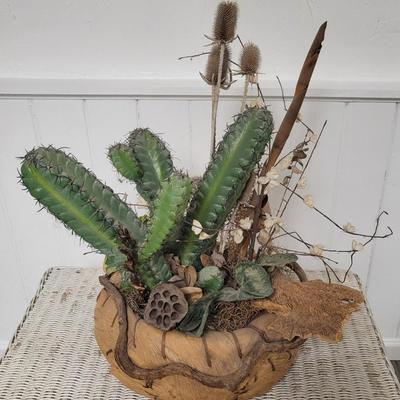 Tabletop Cactus (fake)