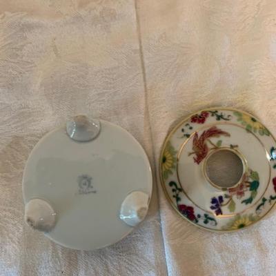 Vintage Nippon, HP porcelain hair receiver