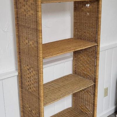 Wicker Arch with Shelves