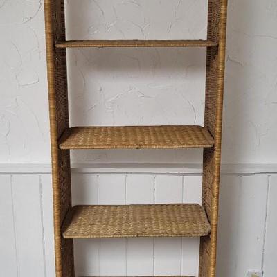Wicker Arch with Shelves