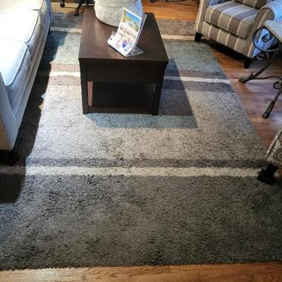 Modern Striped Area Rug
