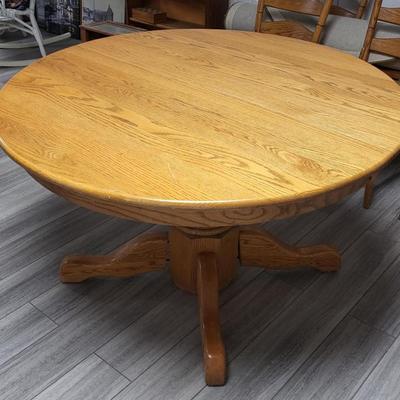 Oak Table with Leaf