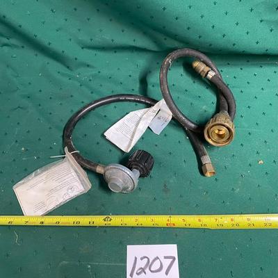 Propane Hose and Regulator