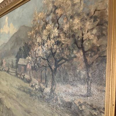Charles E. Buckler Oil Painting "The North Meadow" (BD-MG)