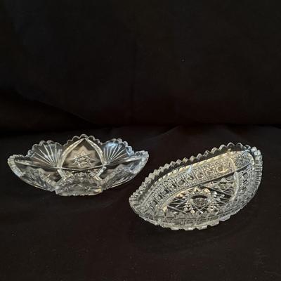 Assortment of Crystal Serving Dishes (DR-DZ)